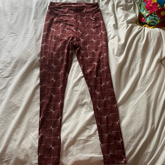 NWOT FP High-Rise Sneak Peek Leggings - Ginger Spice Combo - Picture 5 of 11